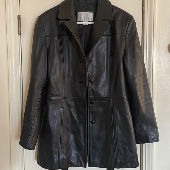 Women’s Nine West 100% Leather Jacket
